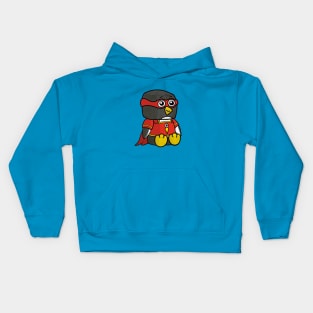 Superhero Penguin Plushy Kids Hoodie